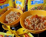 मसाला मैगी नूडल्स (Masala maggi noodles recipe in hindi) रेसिपी चरण 11 फोटो