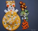 Rilakkuma Omurice Omelet Rice recipe step 12 photo