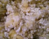 A picture of step 4 of Sabudana khichdi.
