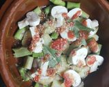 Foto del paso 3 de la receta: Merluza con calamar al horno fit