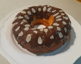 Foto del paso 8 de la receta: Bizcocho de naranja bañado en chocolate con almendras laminadas