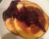 Hình bước làm 5 của món Pancake Việt Quất