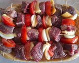Sis kebab (Aradi rablóhús) recept fázis 3 fotója