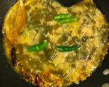 A picture of step 3 of Sojne Pata diye Bhaja Muger Dal (Drumstick Dal - Bengali Style).