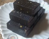 Gambar langkah 10 resipi Kek Lapis Chocolate Almond Sensation.