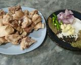 A picture of step 4 of White Chicken Pulao🍲.