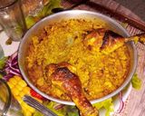 صورة لخطوة 4 من وصفة طبق الارز الشهي بدون تعب 🤗🤗🤭😋😋🍽🍽 شهية طيبة