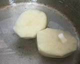 A picture of step 3 of Hara Chana Kebab.