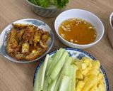 Hình bước làm 8 của món Chả ức gà rau củ