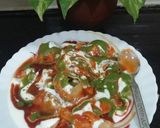 A picture of step 8 of Dahi Vada.