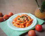 Foto langkah ke 6 dari resep Tteokbokki Saus Tomat Asli.