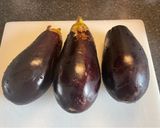 A picture of step 1 of Masala Aubergine Curry: (Masala Eggplant Curry).