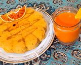 عکس مرحله 6 از دستور 🍀کیک هویج و پوست پرتقال🍀