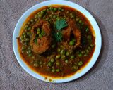 A picture of step 7 of Matar Wali Fish Curry (Fish Curry with Peas).