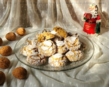 Foto del paso 7 de la receta: 🤶🏼🍪 Galletitas craqueladas de Pan Dulce 🍪 Galletitas navideñas nevadas 🍪🤶🏻