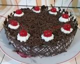 Foto langkah ke 7 dari resep Cara membuat pagar coklat ekonomis.