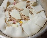 Foto del paso 5 de la receta: Tarta mediana con muy poco 🥬🥚ヾ(・ω・*)ノ