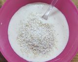 Foto del paso 4 de la receta: 🫙🍎 Budín de yogurt, manzana y avena 🍎🫙 Súper húmedo y delicioso