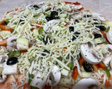 Foto del paso 11 de la receta: Pizza casera con verduras