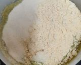 A picture of step 3 of Green mung dal handvo (Pancake).