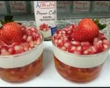 A picture of step 8 of Pomegranate jello Panna cotta dessert|| quick and easy.