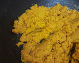 A picture of step 3 of Instant Moong Dal Halwa.