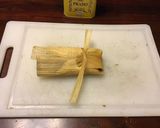 A picture of step 6 of California Farm Tamale Lunch for One.