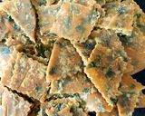 A picture of step 2 of Green Methi Masala Namakpara.