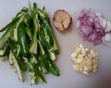 Foto langkah ke 2 dari resep Tempe cabe hijau.