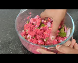 பீட்ரூட் மசாலா வடை (Beetroot masala vadai recipe in tamil) ரெசிபி ஸ்டேப் 3 புகைப்படம்
