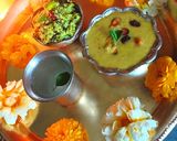 A picture of step 4 of Moongdal Payasa.