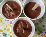 Foto del paso 1 de la receta: Polos de natillas de chocolate sin huevo (con y sin Tmx)