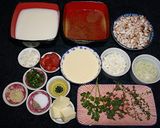 A picture of step 1 of Polenta with cremini mushrooms and feta cheese.