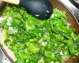 صورة لخطوة 1 من وصفة مكارونة بالسبانخ وكريمة☘️
