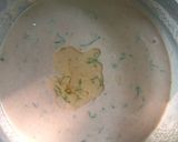 A picture of step 1 of Garlic wheat flour chapati.