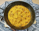 Foto del paso 7 de la receta: Arroz meloso con mollejas de pollo y boletus