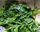 A picture of step 3 of Dhaba Style Palak Paneer.