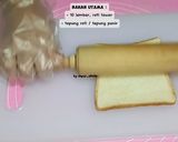 Foto langkah ke 3 dari resep Roti Tawar Gulung isi Sosis.