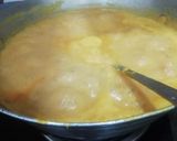 A picture of step 6 of Methi Pakoda Kadhi.