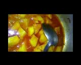 A picture of step 9 of Aloo palak.