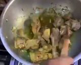 A picture of step 3 of Afghani Chicken Karahi.