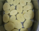 Foto del paso 1 de la receta: Papas al horno con centro de carne de cerdo ahogadas en cerveza