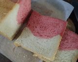 Foto langkah ke 14 dari resep (Sourdough Discard) Roti Tawar Merah Putih - Versi Margarin.