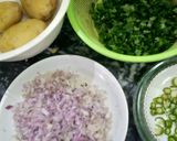 A picture of step 6 of Sindhi beh chanaChaat.