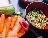 Foto del paso 1 de la receta: Sopa de verduras