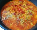 Foto del paso 3 de la receta Papas con chorizo picante y carne picada