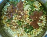 A picture of step 8 of Kachori Bhel Puri.
