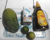 Foto langkah ke 1 dari resep Es Beku Mangga Ekonomis (Menggunakan Blender).