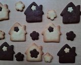 Foto del paso 3 de la receta: Galletitas de manteca combinadas, vainilla y cacao