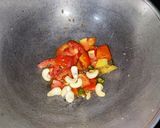 A picture of step 2 of Paneer pasanda for vrat.